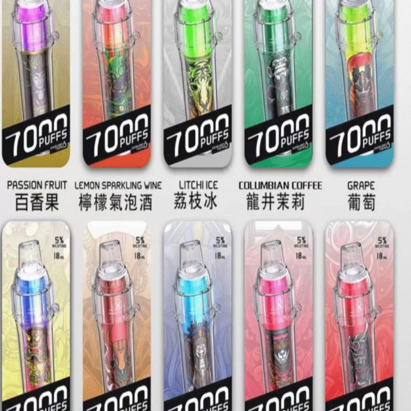 HEBAT五代拋棄式7000口可充電🔋喜貝神舟喜貝BOOM上市