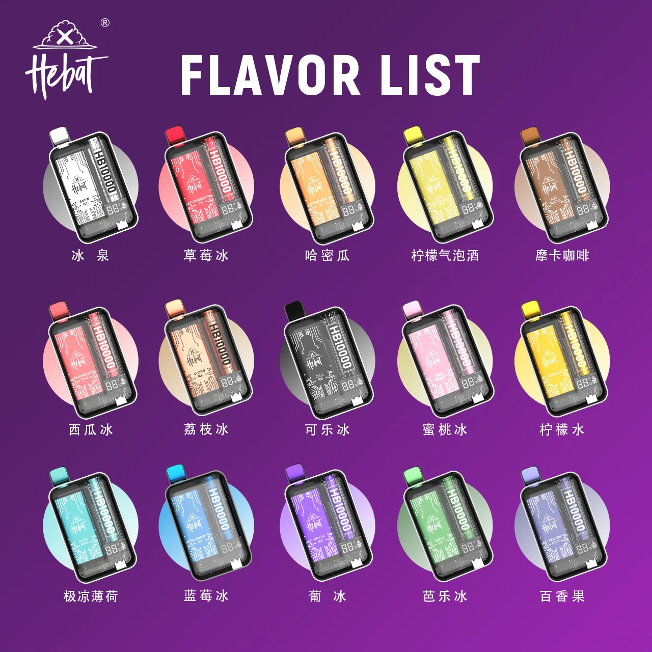 HEBAT喜貝六代拋棄式10000口 / 超大容量新品上市💖滿十送一