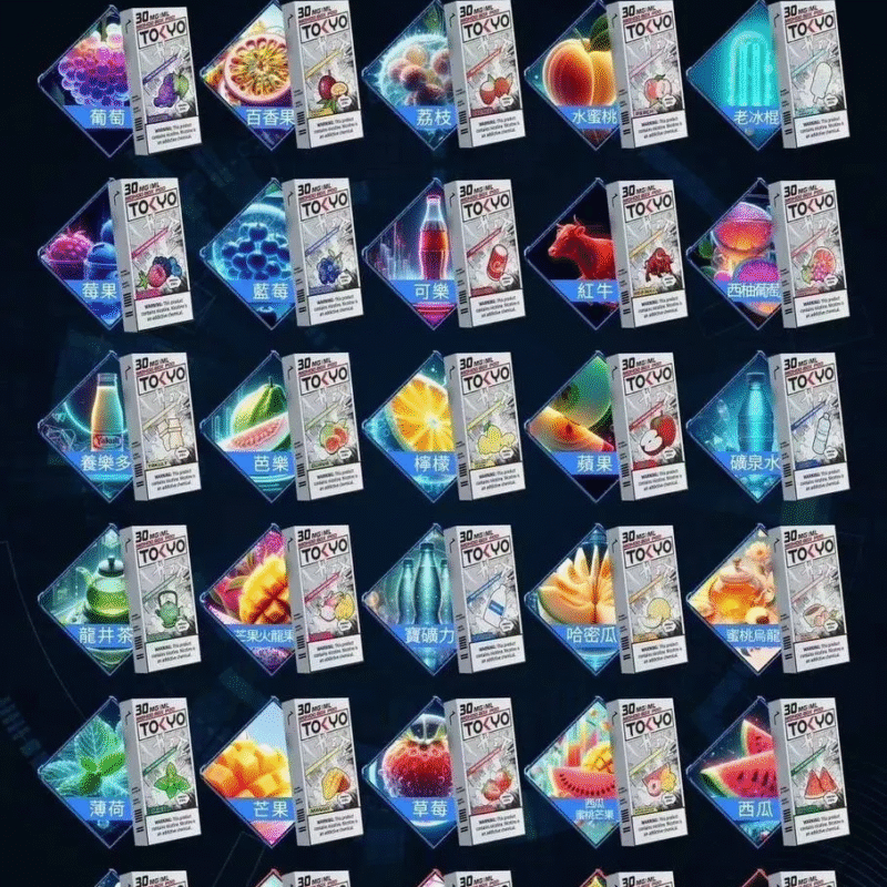 TOKYO東京魔盒煙彈 / 高質感12ml大容量 / 只適用魔盒主機 / 滿6顆送1顆或滿5顆送主機【活動二選一】