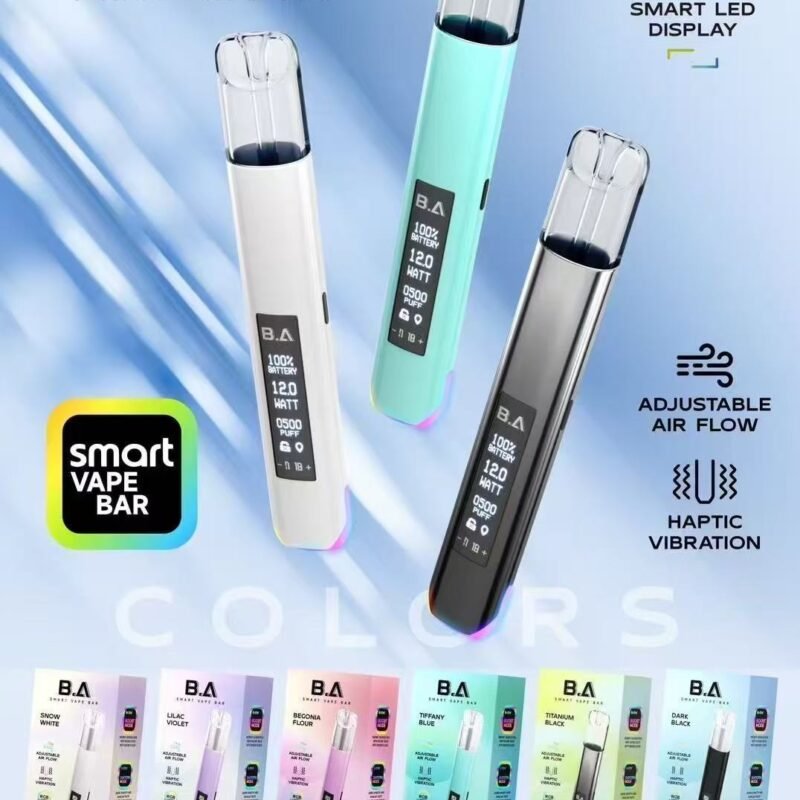 🔥 B.A電子煙 一代通用主機/ 高級版本 LED 顯示螢幕/兒童安全鎖/RGB 動態燈