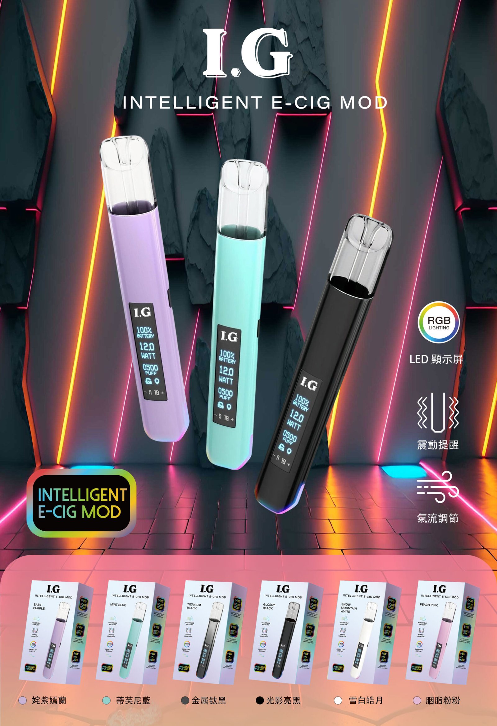 IG聯名主機 智能主機 LED螢幕✨|RGB酷炫燈效🎇|兒童安全鎖🔒